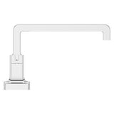 Verve 2-Handle Deck Mounted Roman Tub Trim without Handles in Polished Chrome