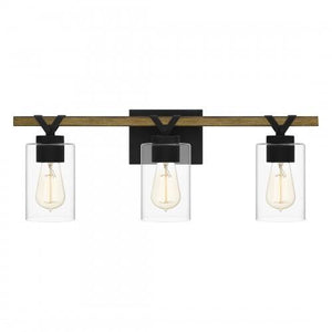 Quoizel DEVN8624MBK Devon Court Bath 3 lights matte black Bath