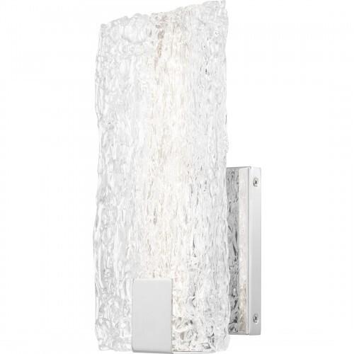 Quoizel PCWR8506C Winter Led 12"h wall sconce plsh chrm Wall Sconce