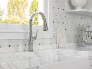 Pfister Polished Chrome 1-handle Pull-down Kitchen Faucet LG529-HGC