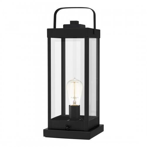 Quoizel WVR9807EK Westover Outdoor table lamp 1 light earth black Table Lamp