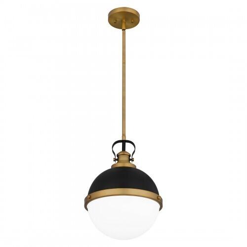 Quoizel QPP5352MBK Sullivan Mini pendant 1 light matte black Mini Pendant