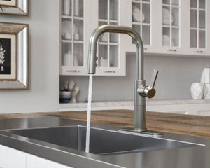 Pfister Stainless Steel 1-handle Pull-down Kitchen Faucet GT-529-MTS