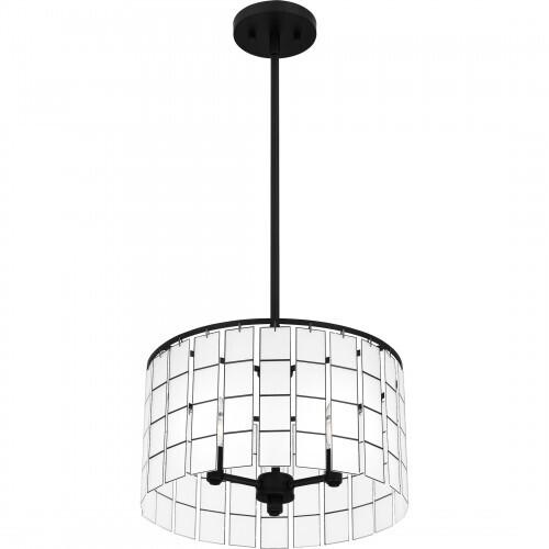 Quoizel SGL2814MBK Seigler Pendant 3 lights matte black Pendant