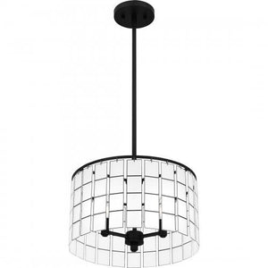 Quoizel SGL2814MBK Seigler Pendant 3 lights matte black Pendant