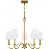 Quoizel BTY5026AB Beatty Chandelier 5 lights aged brass Chandelier