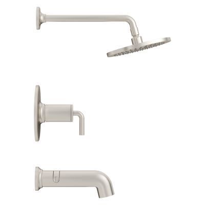 Pfister Brushed Nickel 1-handle Tub & Shower Trim