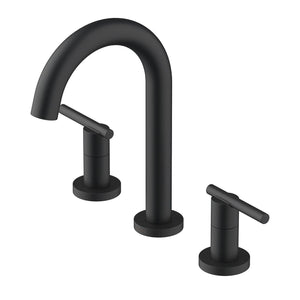 Gerber D303658BB Brushed Bronze Parma Two Handle Widespread Lavatory Faucet