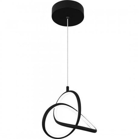 Quoizel PCILR1507MBK Illoria Mini pendant led light matte black Mini Pendant