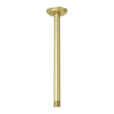 Pfister Brushed Gold 12" Ceiling Mount Shower Arm & Flange 015-12CBG