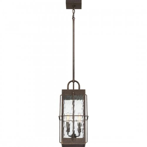 Quoizel WAR1908GZ Ward Outdoor hanging 2 lights gilded bronze Outdoor Lantern