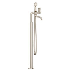 Pfister Polished Nickel Traditional Free Standing Tub Filler LG6-1TFD