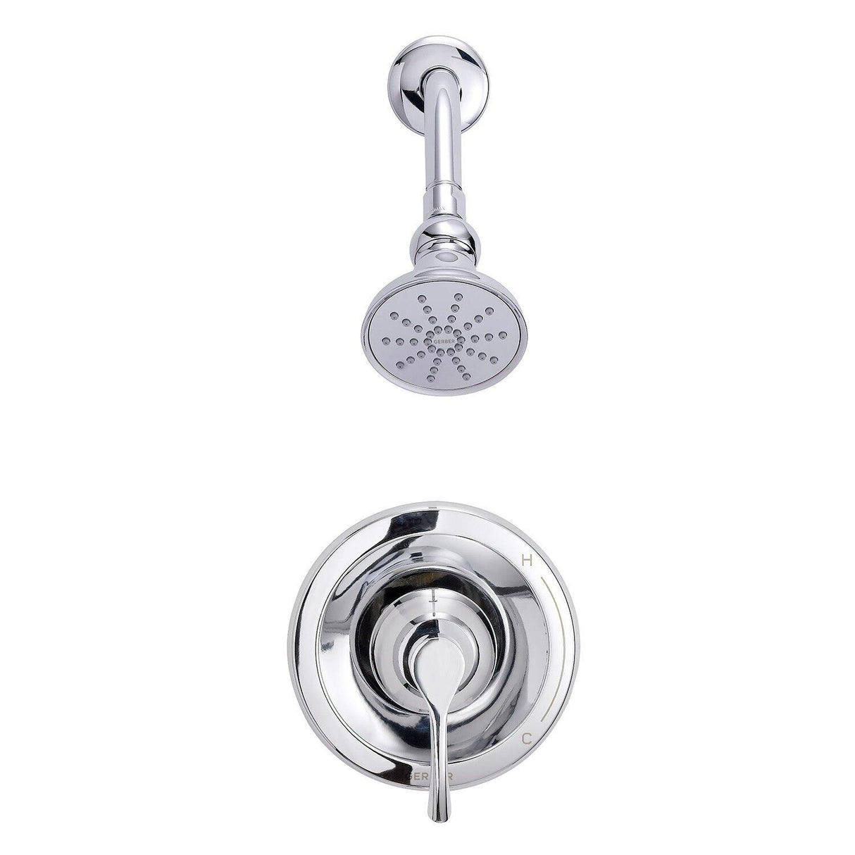 Gerber D501522BSTC Antioch Shower-only Trim Kit, 1.75GPM - Satin Black