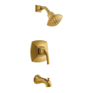 Gerber D501018BNTC Brushed Nickel Vaughn Tub & Shower Trim Kit, 1.75GPM