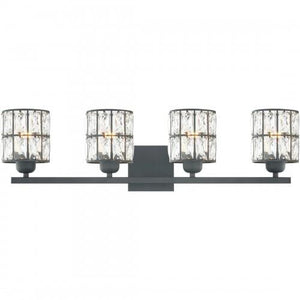Quoizel GIB8630MBK Gibson Bath 4 lights matte black Bath