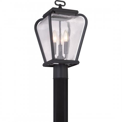 Quoizel PRV9009K Province Outdoor post mystic black Outdoor Lantern