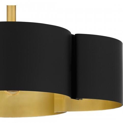 Quoizel BSM1714MBK Balsam Semi flush 4 lights matte black Semi-Flush Mount