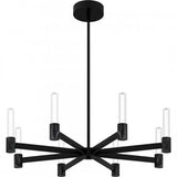 Quoizel PCADR5030MBK Adler Chandelier 8 lights matte black. Chandelier