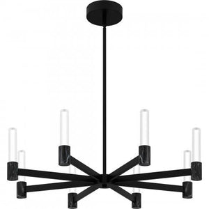Quoizel PCADR5030MBK Adler Chandelier 8 lights matte black. Chandelier