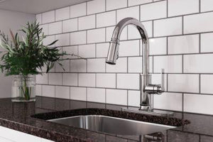 Pfister Polished Chrome 1-handle Pull-down Kitchen Faucet GT529-COLC