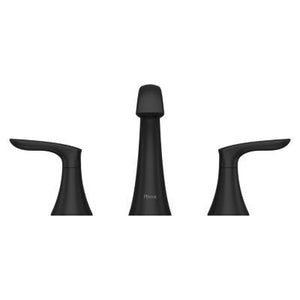 Pfister Matte Black 2-handle 8" Widespread Bathroom Faucet LG49-WR0B