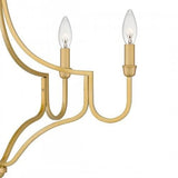 Quoizel MAB5026LG Mabel Chandelier 5 lights light gold Chandelier