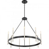 Quoizel ATH5009K Anthem 9 light chandelier mystic black Chandelier