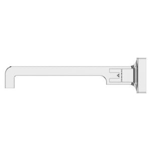 Polished Chrome 2-handle 8" Widespread Wall Mount Bathroom Faucet W... LG49-VRV3C