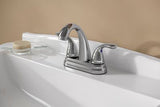 Pfirst Series 2-Handle 4" Centerset Bathroom Faucet in Polished Chrome