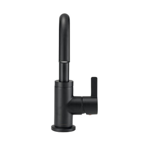 Gerber D222530BS Satin Black Amalfi Single Handle Lavatory Faucet