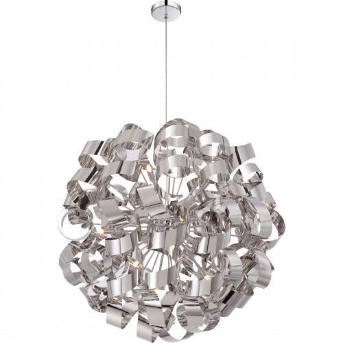 Quoizel RBN2831C Ribbons Pendant plsh chrme Pendant