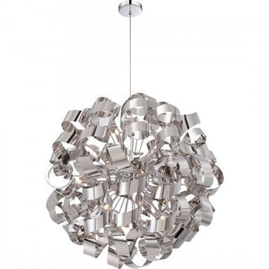 Quoizel RBN2831C Ribbons Pendant plsh chrme Pendant