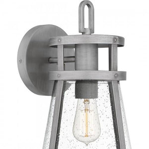 Quoizel BAB8409ABA Barber Outdoor wall 1 light antique brushed alu Outdoor Lantern