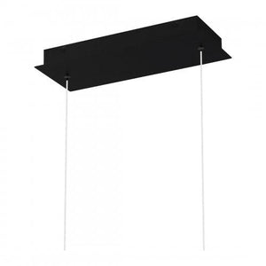 Quoizel PCNPT138MBK Newport Linear chandelier led light matte black Island Light