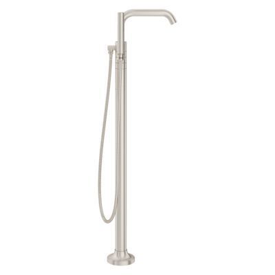 Pfister Brushed Nickel 2-handle Tub Filler With Hand Shower