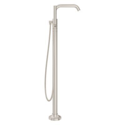 Pfister Brushed Nickel 2-handle Tub Filler With Hand Shower LG6-1TNTK