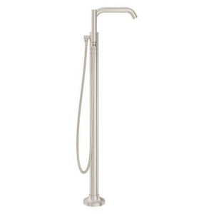 Pfister Brushed Nickel 2-handle Tub Filler With Hand Shower LG6-1TNTK