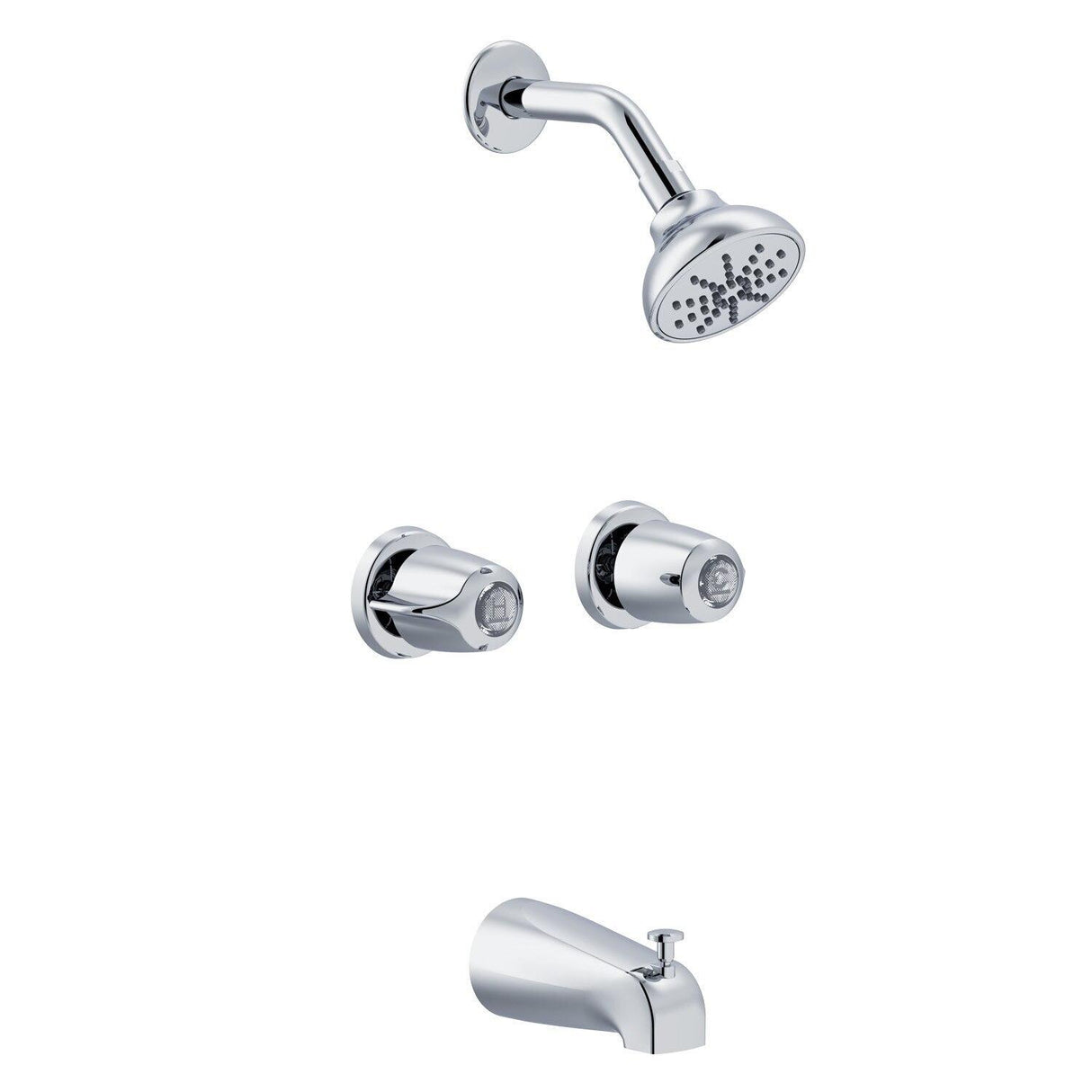 Gerber G004652083 Chrome Classics 6 Inch Centers Two Handle Tub & Shower FITTI...