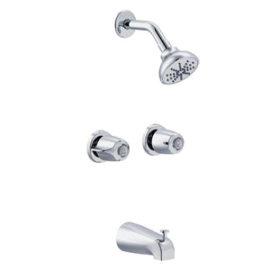 Gerber G004652083 Chrome Classics 6 Inch Centers Two Handle Tub & Shower FITTI...