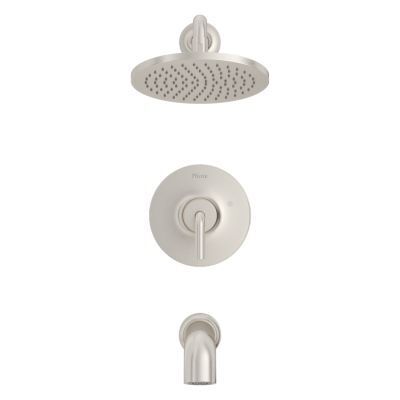 Pfister Brushed Nickel 1-handle Tub & Shower Trim