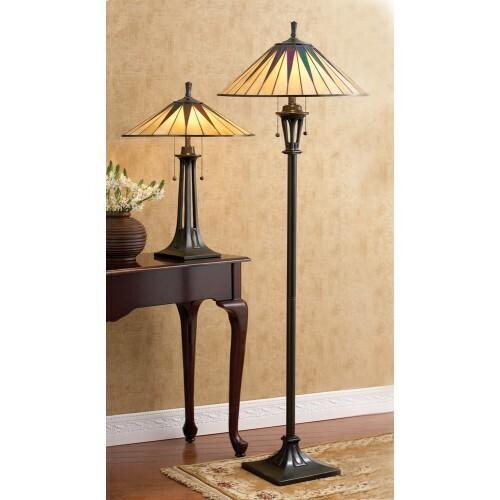 Quoizel TF6668VB Gotham Table lamp tif vint brnz 19 d Table Lamp