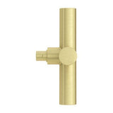 Tenet Single Cross Handle for Slide Bar Kit in Brushed Gold