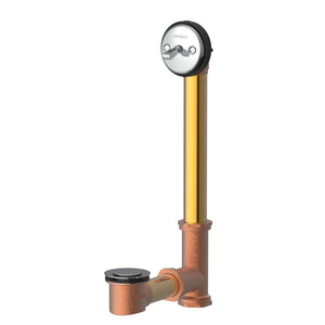 Gerber G004190187 Chrome Classics Pop-up Drain for Standard Tub With HORIZONTA...