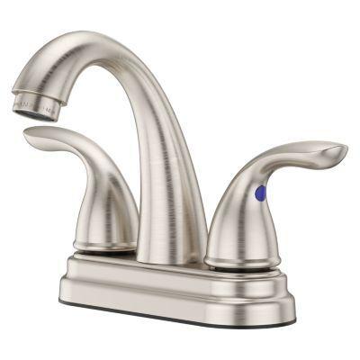 Pfister Brushed Nickel Pfirst Series Centerset Bath Faucet LG148-700K