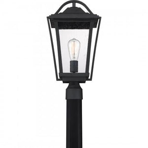 Quoizel DRS9011EK Darius Outdoor post 1 light earth black Outdoor Lantern