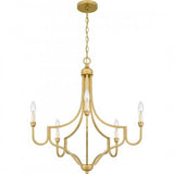 Quoizel MAB5026LG Mabel Chandelier 5 lights light gold Chandelier