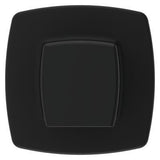 Squared Non-Diverting Tub Spout in Matte Black