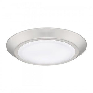 Quoizel VRG1608BN Verge Flush mount 8"d brushed nickel Flush Mount