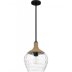 Quoizel QPPC5603MBK Quoizel Piccolo Pendant Mini pendant 1 light matte black Mini Pendant