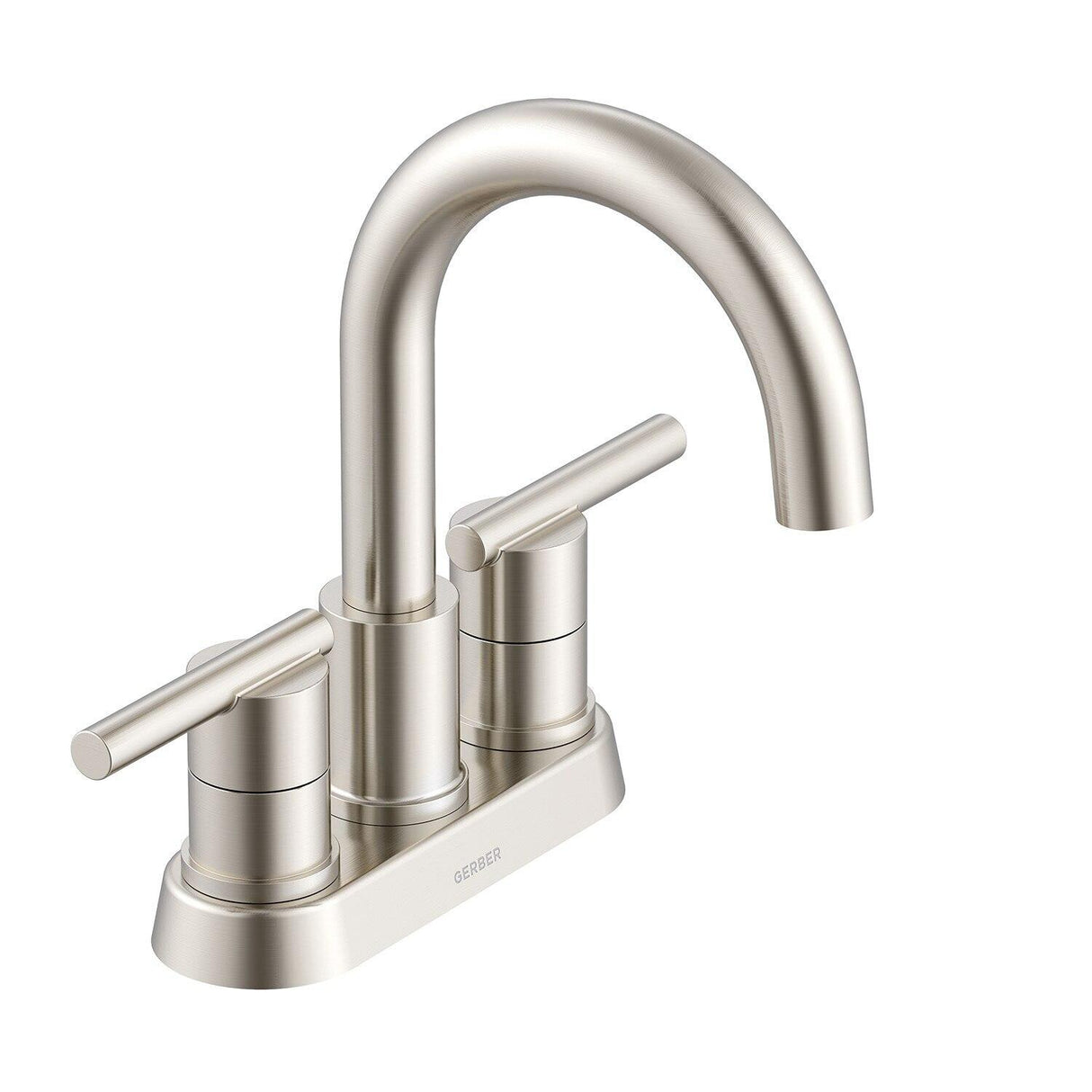 Gerber D307058BS Parma Two Handle Centerset Bathroom Faucet With Metal Touch DOWN...